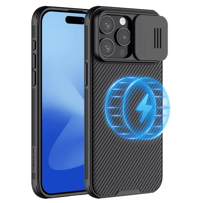 For Apple iPhone 16 Pro /16 Pro Max Nillkin CamShield Pro MagSafe Compatible Case Cover For Apple iPhone 16 Pro /16 Pro Max Nillkin CamShield Pro MagSafe Compatible Case Cover